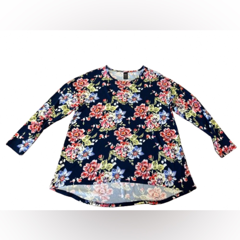 Lildy Women’s Floral Long Sleeve Soft Shirt Size Large/Extra Large